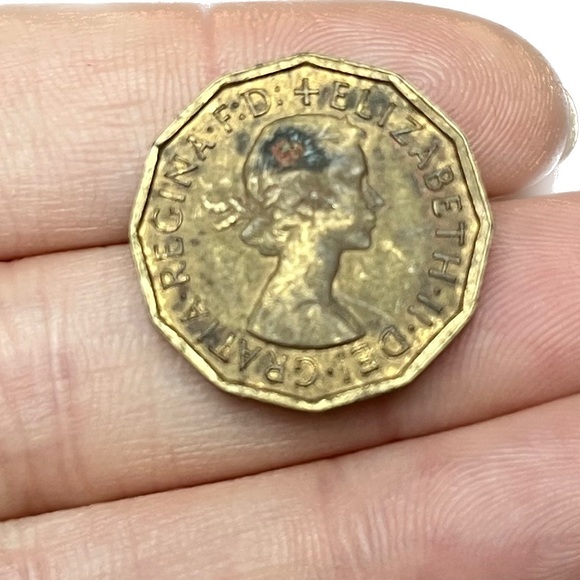 🎈$5 add on - 1962 THREE PENCE - Elizabeth II - Picture 2 of 5